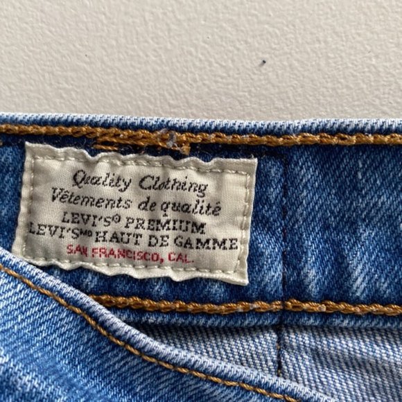 ❗️SOLD❗️Levi’s Wedgie Distressed Premium Icon Jeans Size 27 - Picture 9 of 14